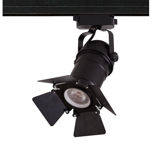 대동조명 COB-10W 블랙 LED스포트 스포트조명 레일등 날개등 4방향 무대 스튜디오, 3000K 전구색 42,000원