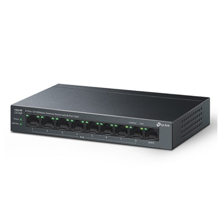 티피링크 9포트 10 / 100Mbps 데스크톱 스위치, (100Mbps)LS109P, 1개 69,500원