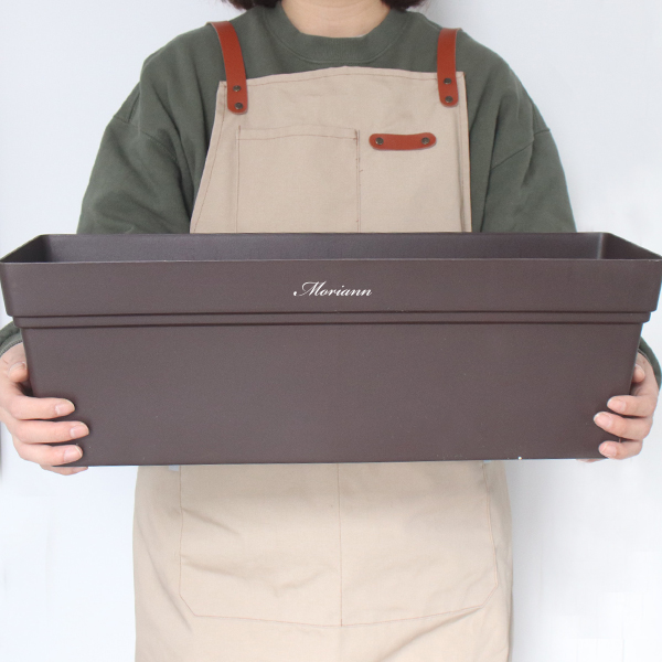 모리앤 저면관수 직사각화분 + 스티커 랜덤발송, 브라운, 1개 11,500원