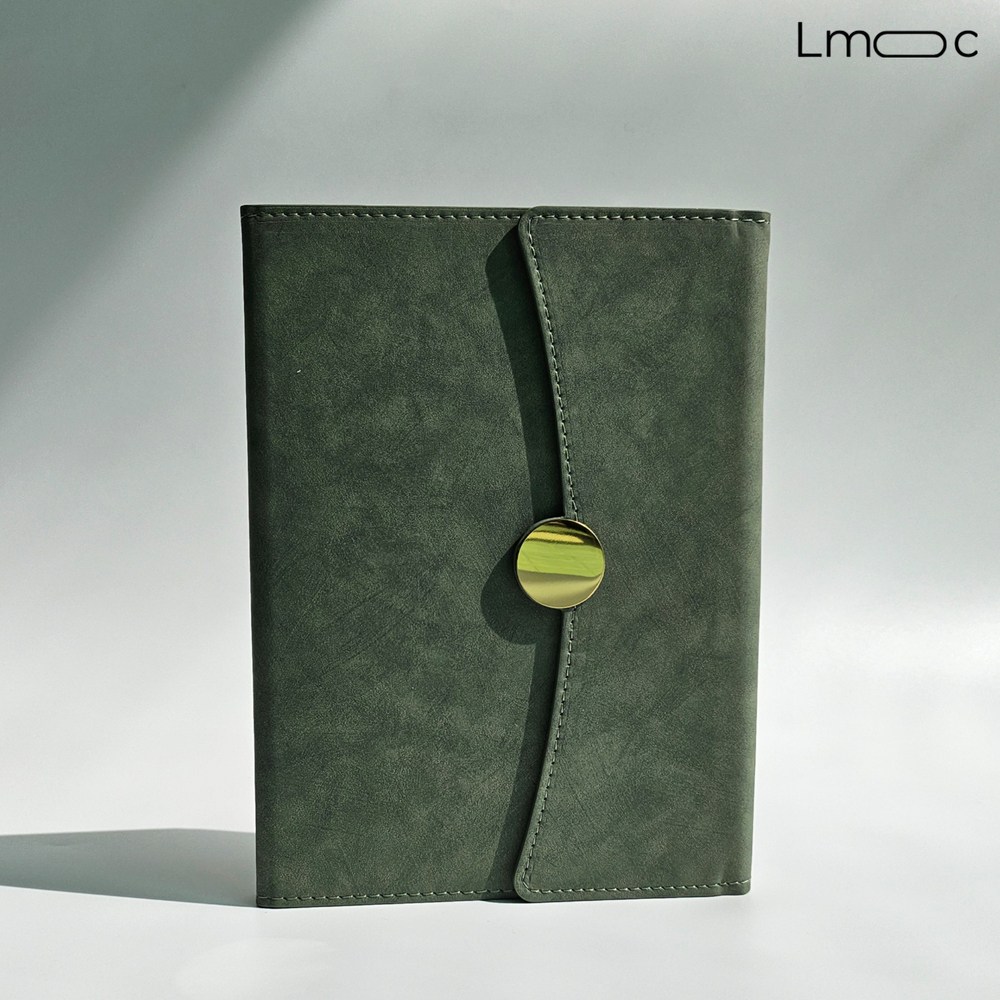 루미시에르 둥근단추 다이어리 A5 고급 가죽 플래너 노트 11,900원