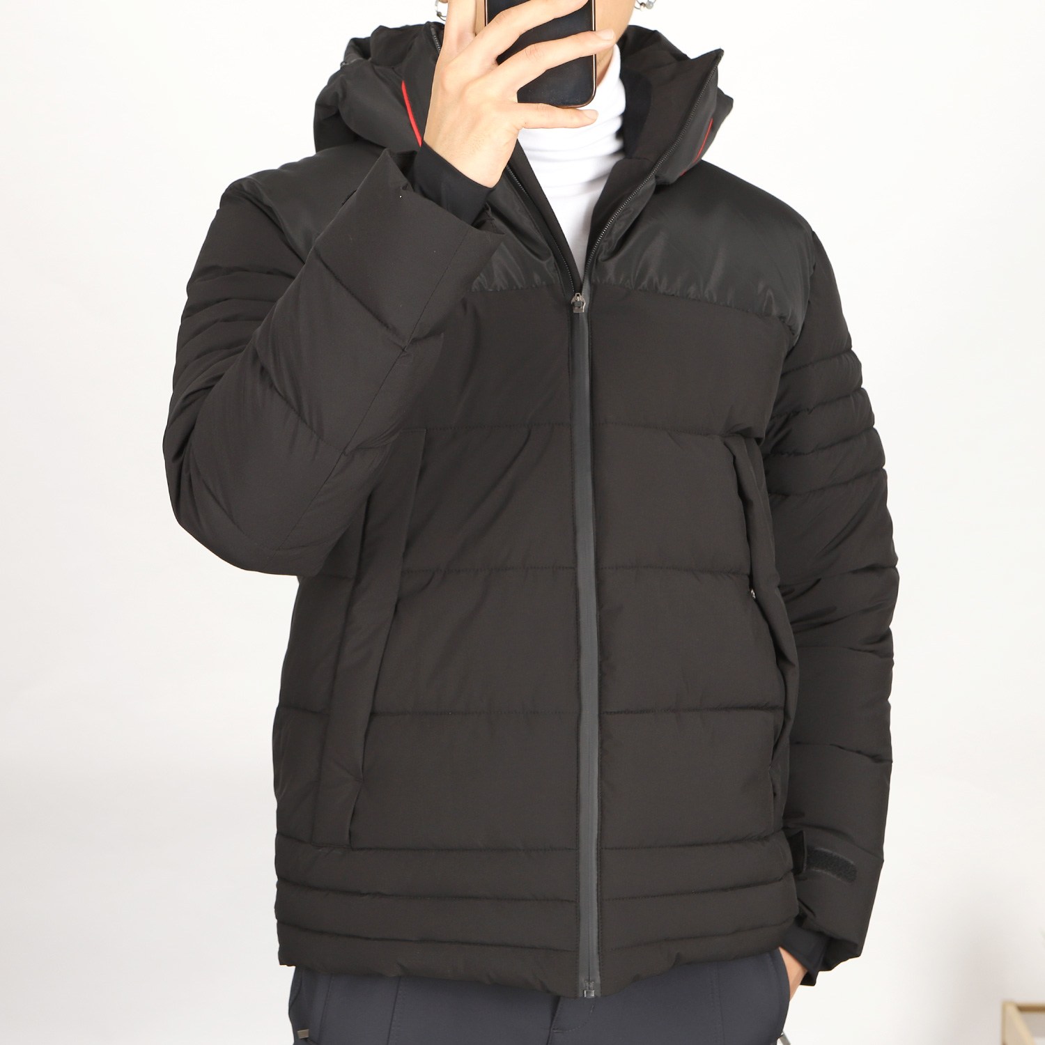 MBJD4119 겨울 남성 두꺼운 후드 패딩점퍼 골프웨어 79,800원