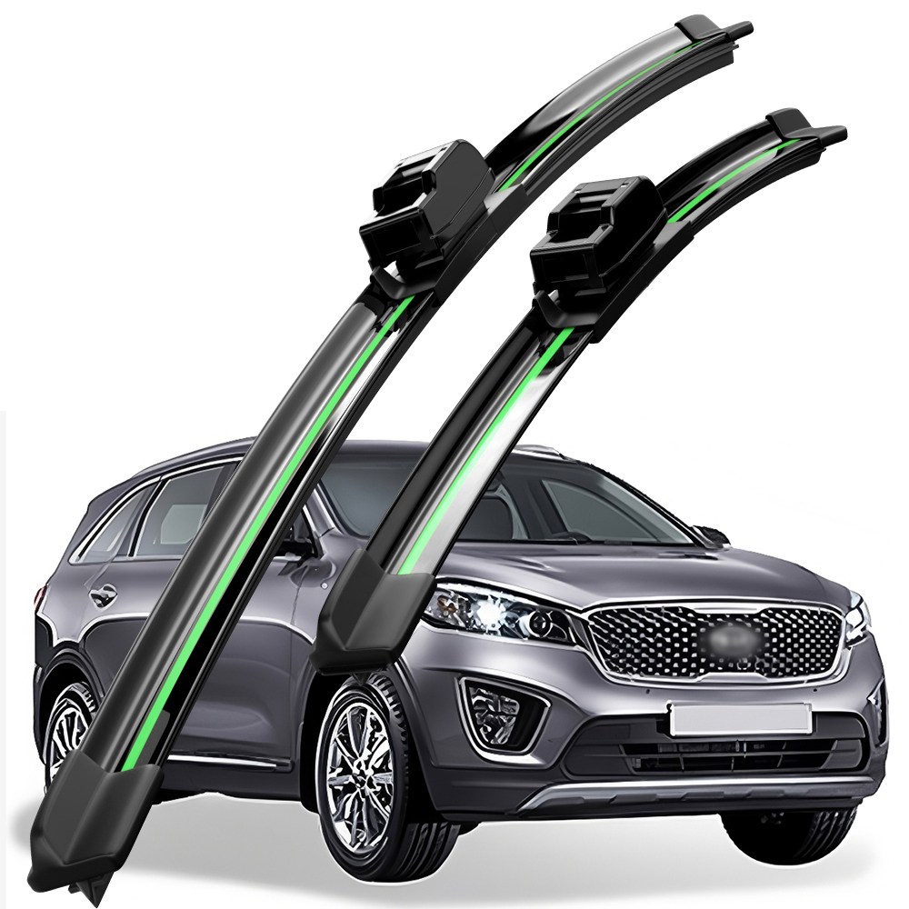 호환 기아 쏘렌토/쏘렌토 R(XM)/올 뉴 쏘렌토/더 뉴 쏘렌토(UM)/쏘렌토(MQ4) 2002-2024 와이퍼 초발수 저소음 자국 없음 전면 와이퍼 블레이드 2종 세트, 올 뉴 쏘렌토/더 뉴 쏘렌토(UM) 2014-2020 28,600원