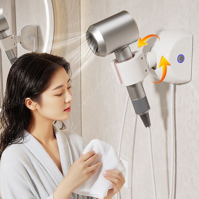 WINNECT 헤어드라이기 스탠드 자동 회전 전동 헤어드라이기 행거 44,990원