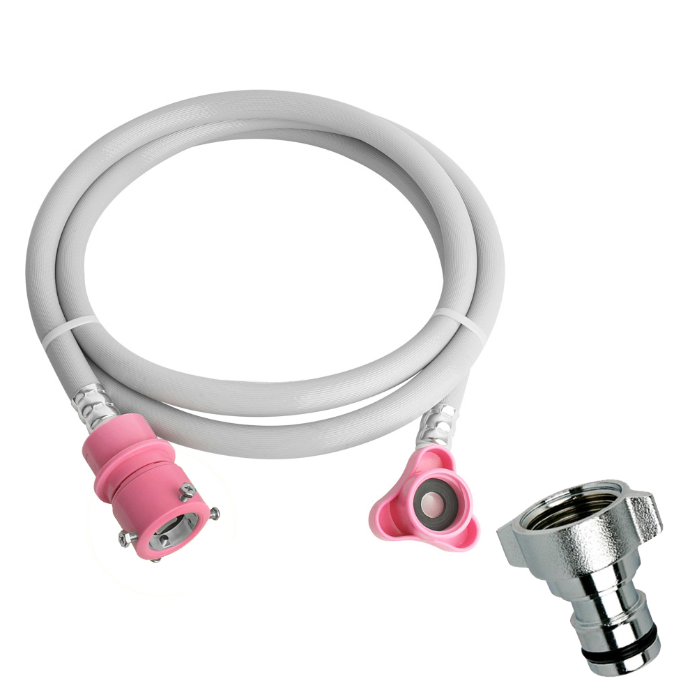 원터치 온수용 세탁기호스 2M 12,400원