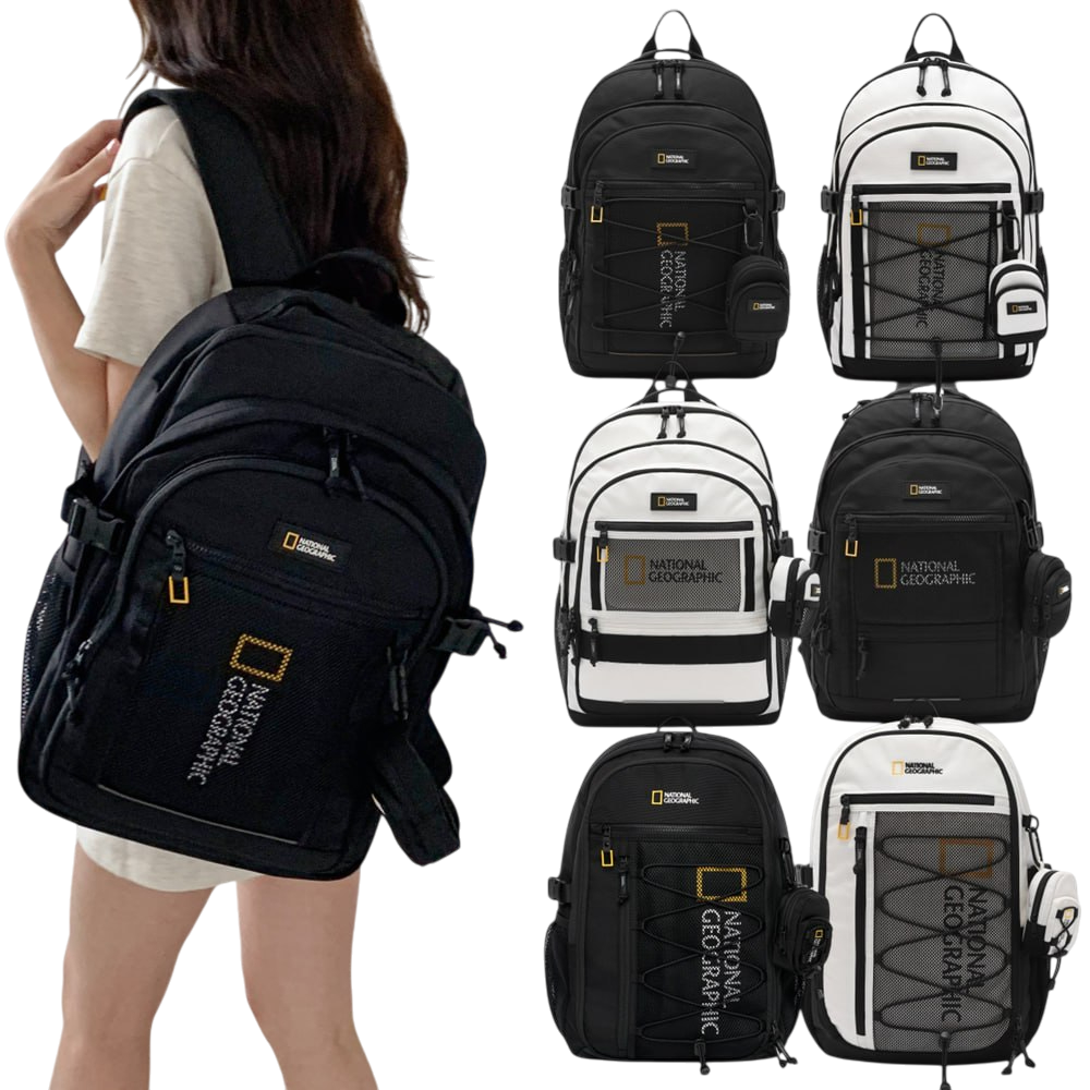 [매장판] 내셔널지오그래픽 백팩 가방 남자 여자 학생 직장인 노트북 신학기 책가방 +(쟌파 양말) 147,700원