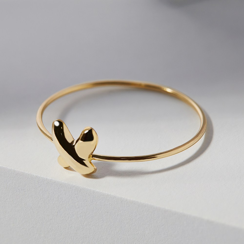 엘렌쥬얼리 14K 엑스 포인트 금 실 반지 119,000원