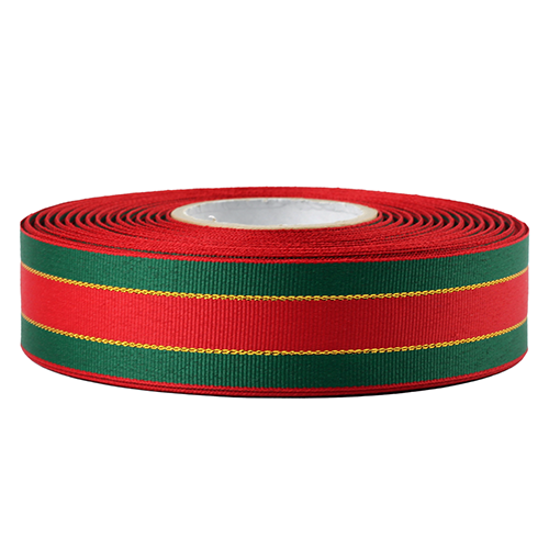 노크원 구츄리 리본 25mm, 초록 + 빨강, 1개, 27m 5,830원