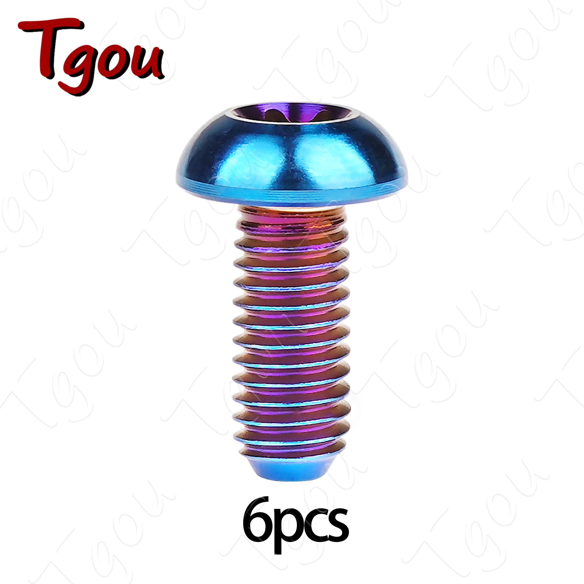 Tgou 티타늄 볼트 M5x10 /12mm Torx T25 나사 디스크 브레이크 로터용 산악 자전거 6개 28,970원