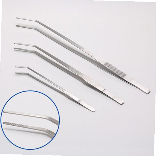 베타물고기 수초 심기 핀셋 곡선형 어항 꾸미기 청소 집게 38cm 6,800원