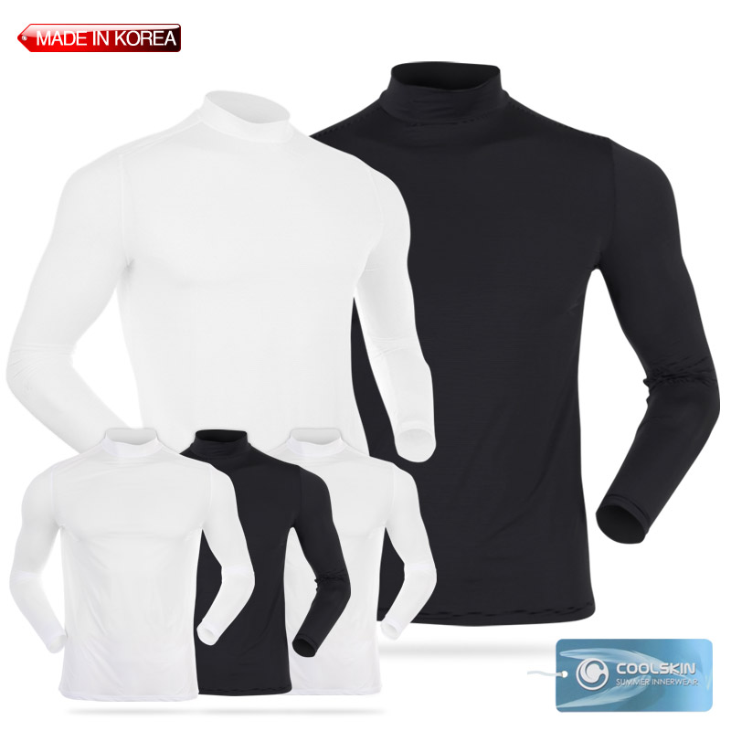 베스트로 UV차단 쿨스킨 프로 스트라이프 냉감 긴팔이너웨어 5장 119,000원