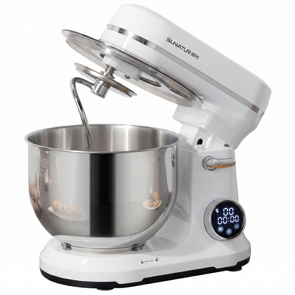 이지도우 DC모터 반죽기 제빵 가정용 업소용, ed_602e,화이트+추가믹싱볼 266,000원