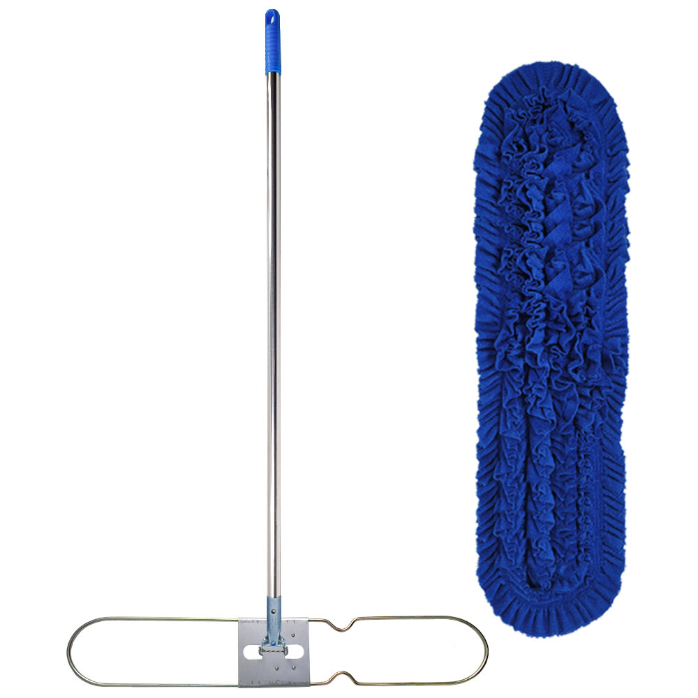 월드크린 극세사 리스킹 걸레 105cm + 판 + 스텐 자루 세트 19,300원