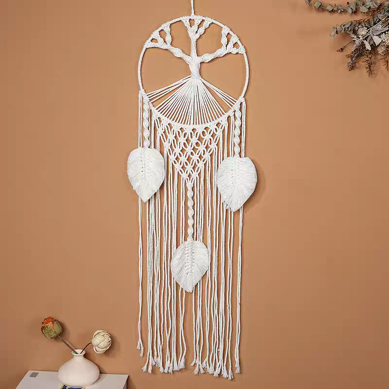 보헤미안 행운을 가져다주는 예쁜 대형 코튼 드림캐쳐 행운의 나무 10,500원