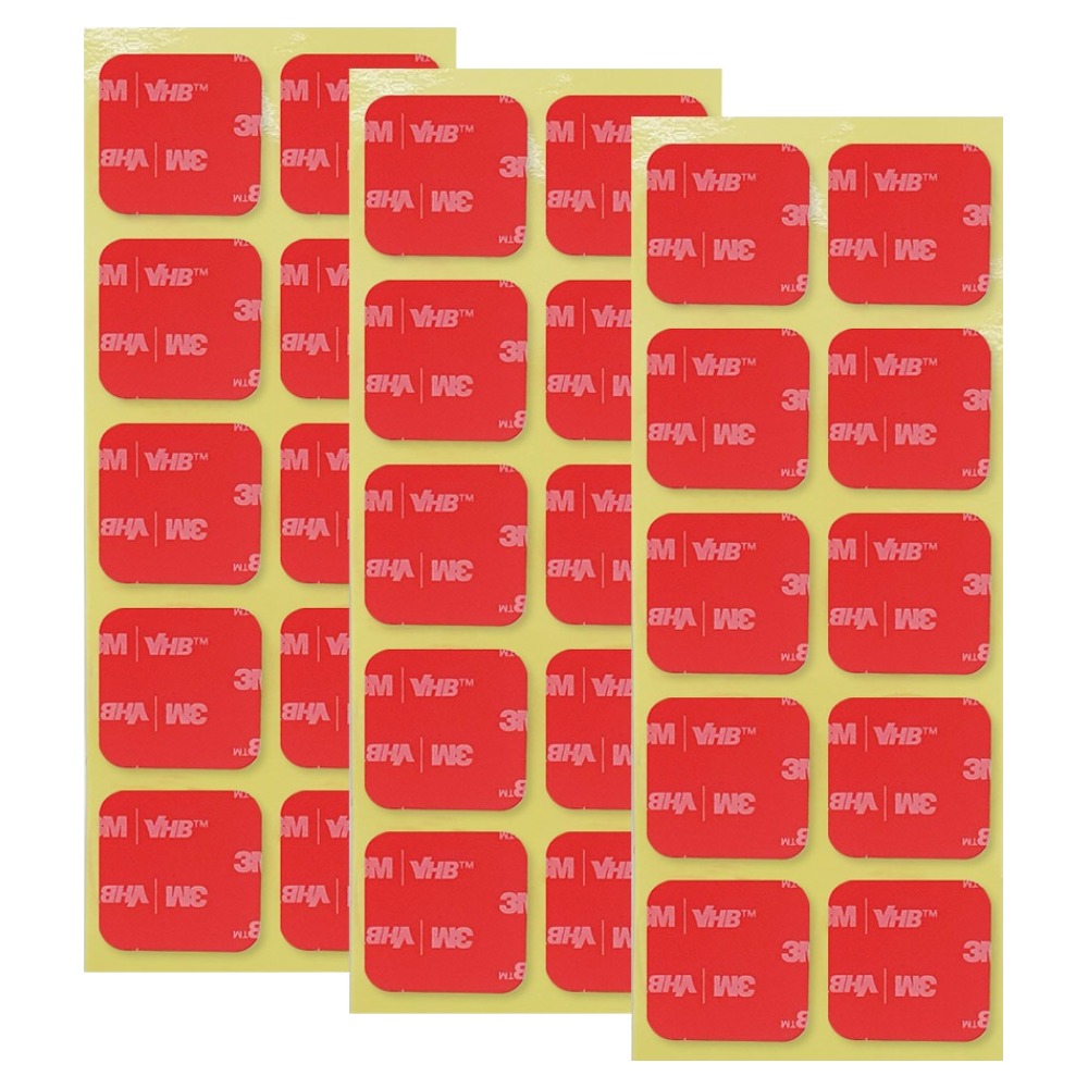 브이에이치비 초강력 투명 아크릴폼 사각 양면테이프 2 x 2 cm 10p, 3개 9,600원