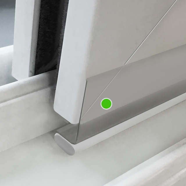 창틈이 투명 틈막이 끼움이 풍지판 창문 틈새 외풍 바람 미세 먼지 소음 차단 아이디어 문풍지 4,030원