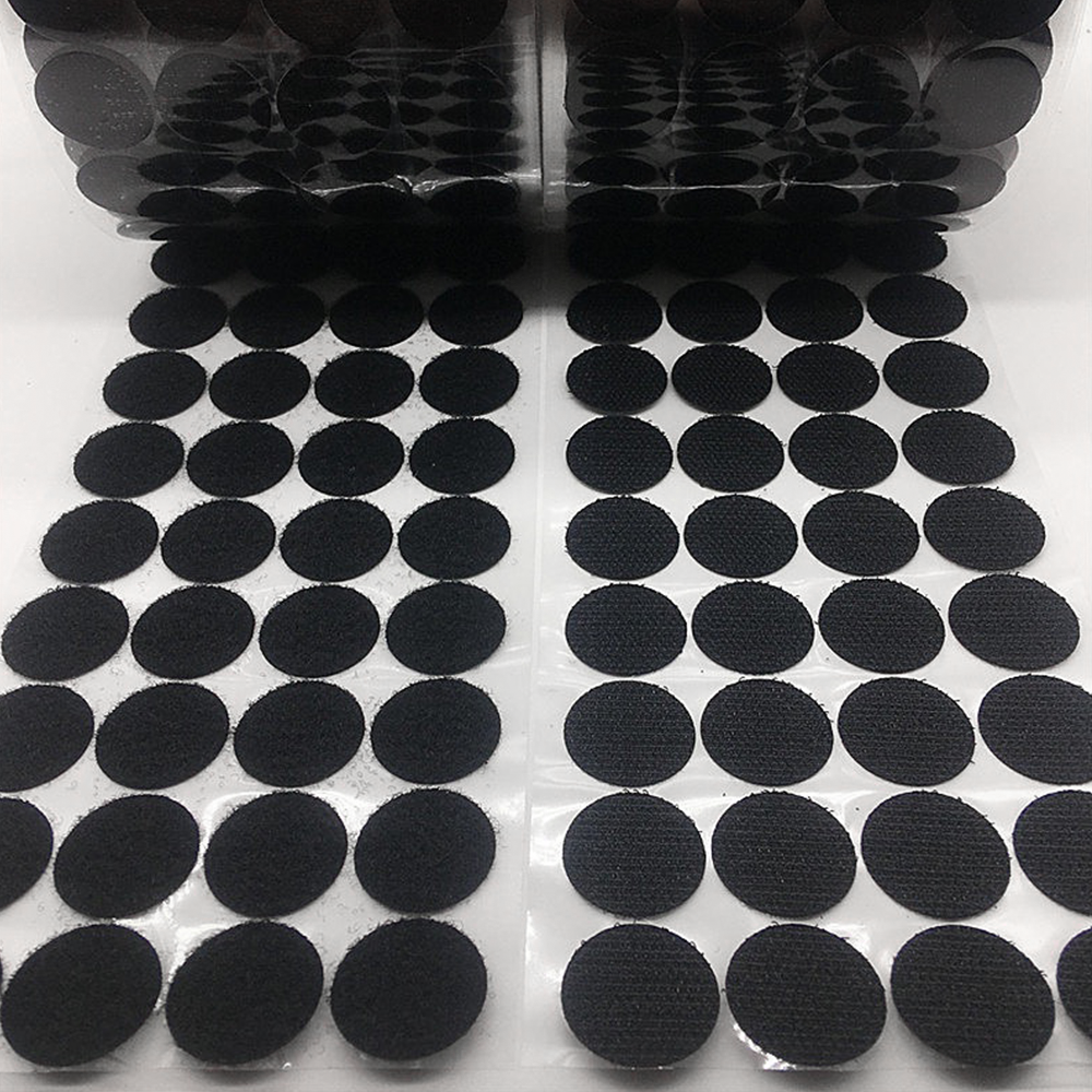 코히모 원형 찍찍이 테이프 암수 세트 10mm 5W0602, 블랙, 200세트 5,500원