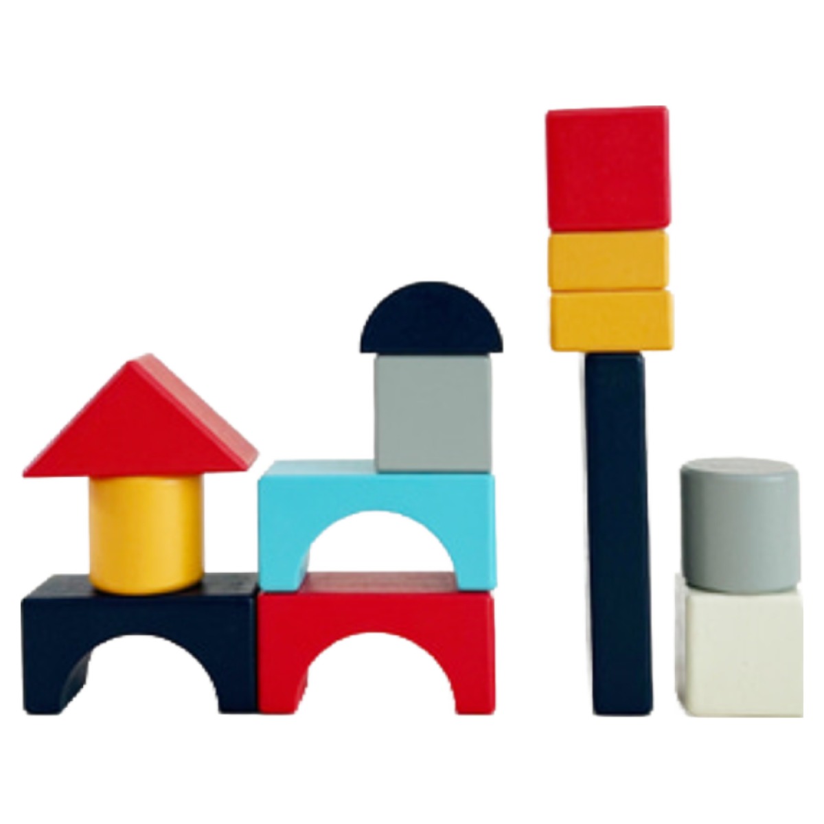 [폴리노리] 컬러 원목 블럭 100pcs, 1개 38,000원