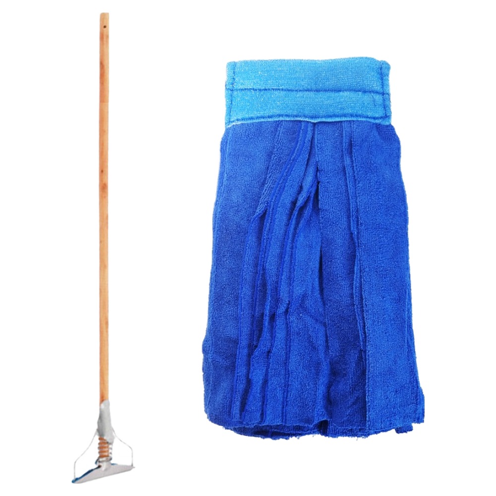 데일드 니스 마포대 120cm + 수세미 극세사 마포걸레 세트 11,300원