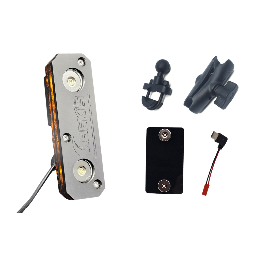 CHEKIS 체키스 오토바이 휴대폰 자석 슬림 충전 거치대 1구 RGB 세트 63,000원