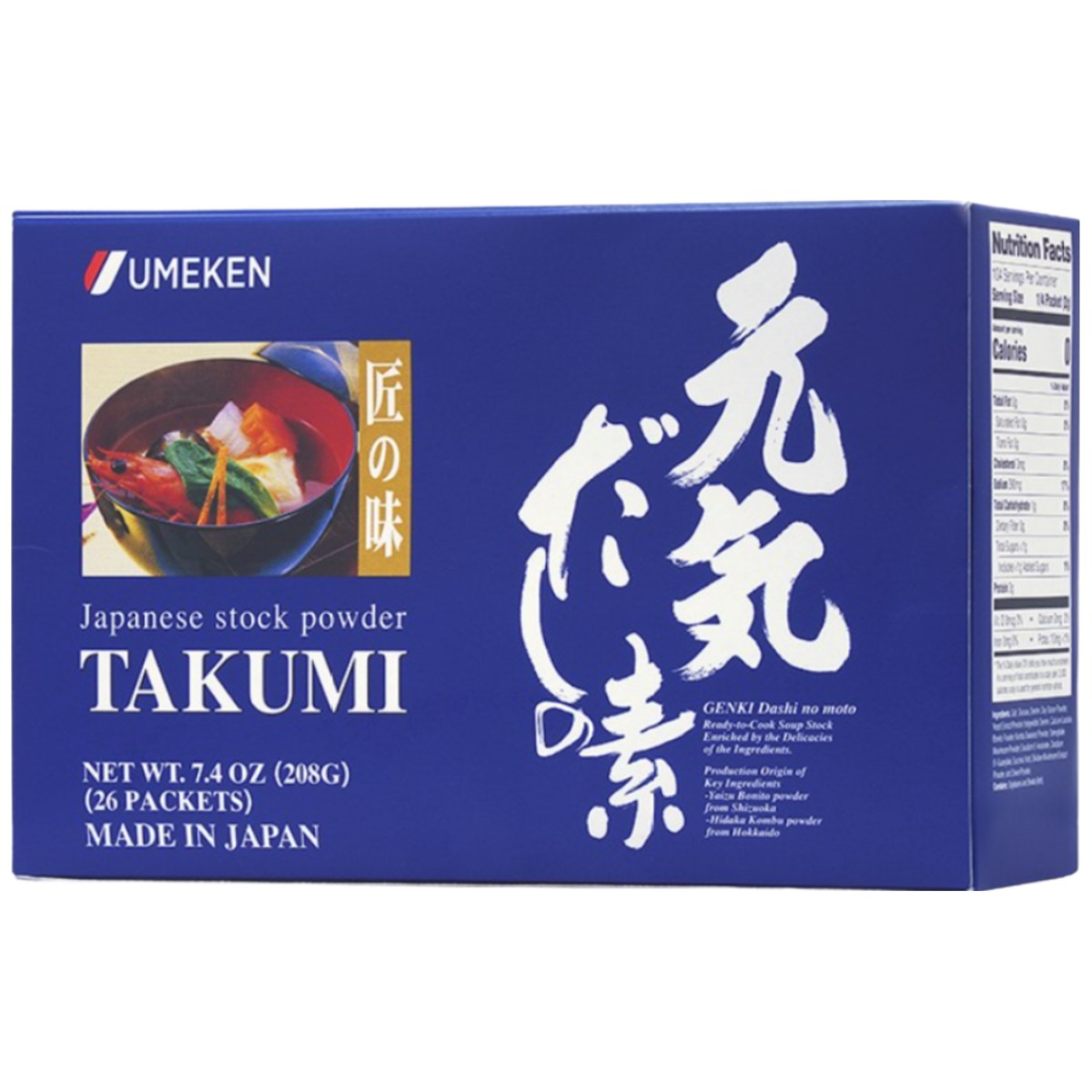 [본사직영] 우메켄-건강다시 타쿠미(포) 26포/관세포함, 26개 32,000원