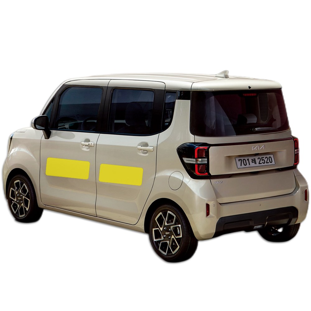 스킨엑스 더 뉴 레이 페이스리프트 문콕방지도어가드 Short 4도어 풀세트 PPF 차량보호필름 68,000원