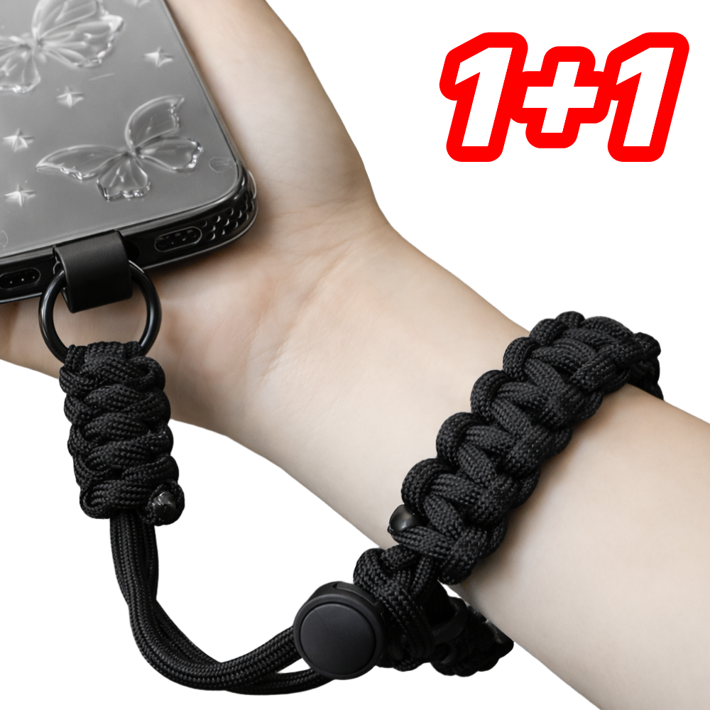 심플딤플 휴대폰 분실방지 도난방지 스트랩, 2개, 블랙 7,400원