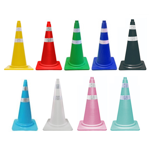 safetyga5720 칼라콘 도로공사 공사현장 주차금지 꼬깔콘, 칼라콘 검정색(7190), 1개 9,800원