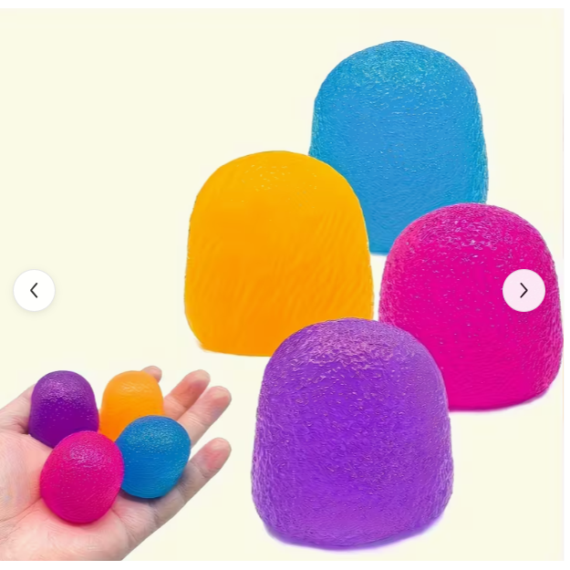 스트레스 해소 용품 힐링 아이템 긴장 완화 불안 완화 용품 마음 안정 집중력 향상 감정 조절 용품 사무실 스트레스볼 직장인 힐링템 책상 위 아이템 업무 집중 아이, 블루, 230g, 1개 5,400원