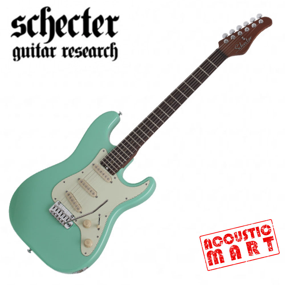 쉑터 일렉기타 닉 존스톤 TRADITIONAL SSS ATOMIC GREEN, 1개 1,480,000원