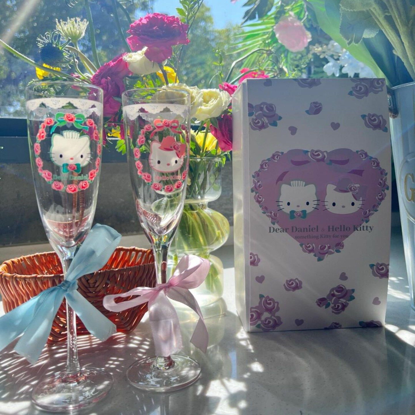 웨딩키티 하이볼 샴페인 와인잔 2컬러 18,500원