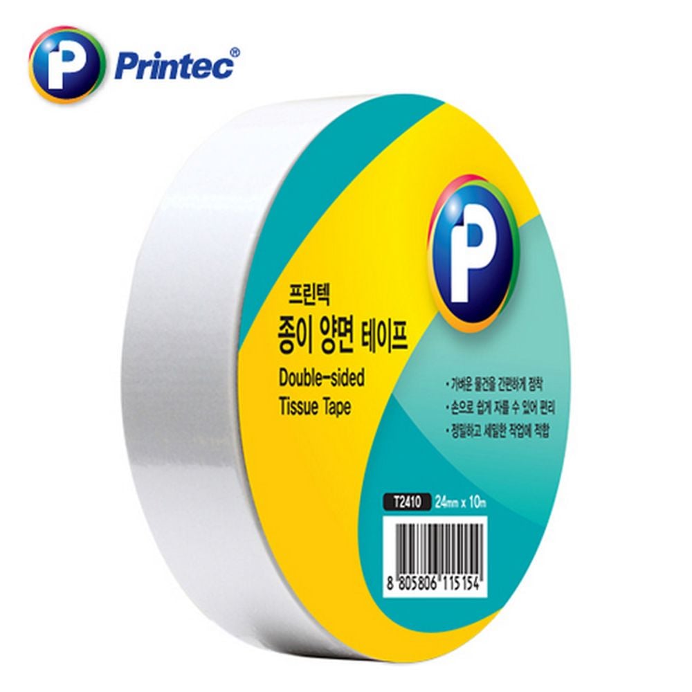 종이양면테이프 1EA T2410 24mmx10m 프린텍kyo7+1dBd 4,590원