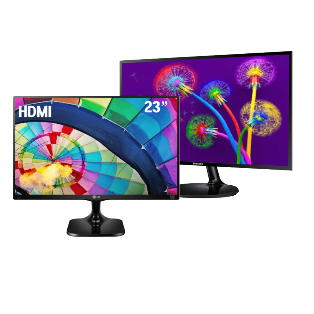 삼성 엘지 24인치 23인치 모니터 HDMI 22인치 LED 사무용 업무용 듀얼용 컴퓨터 CCTV용 중고, 58cm, 23인치FHD HDMI 58,000원