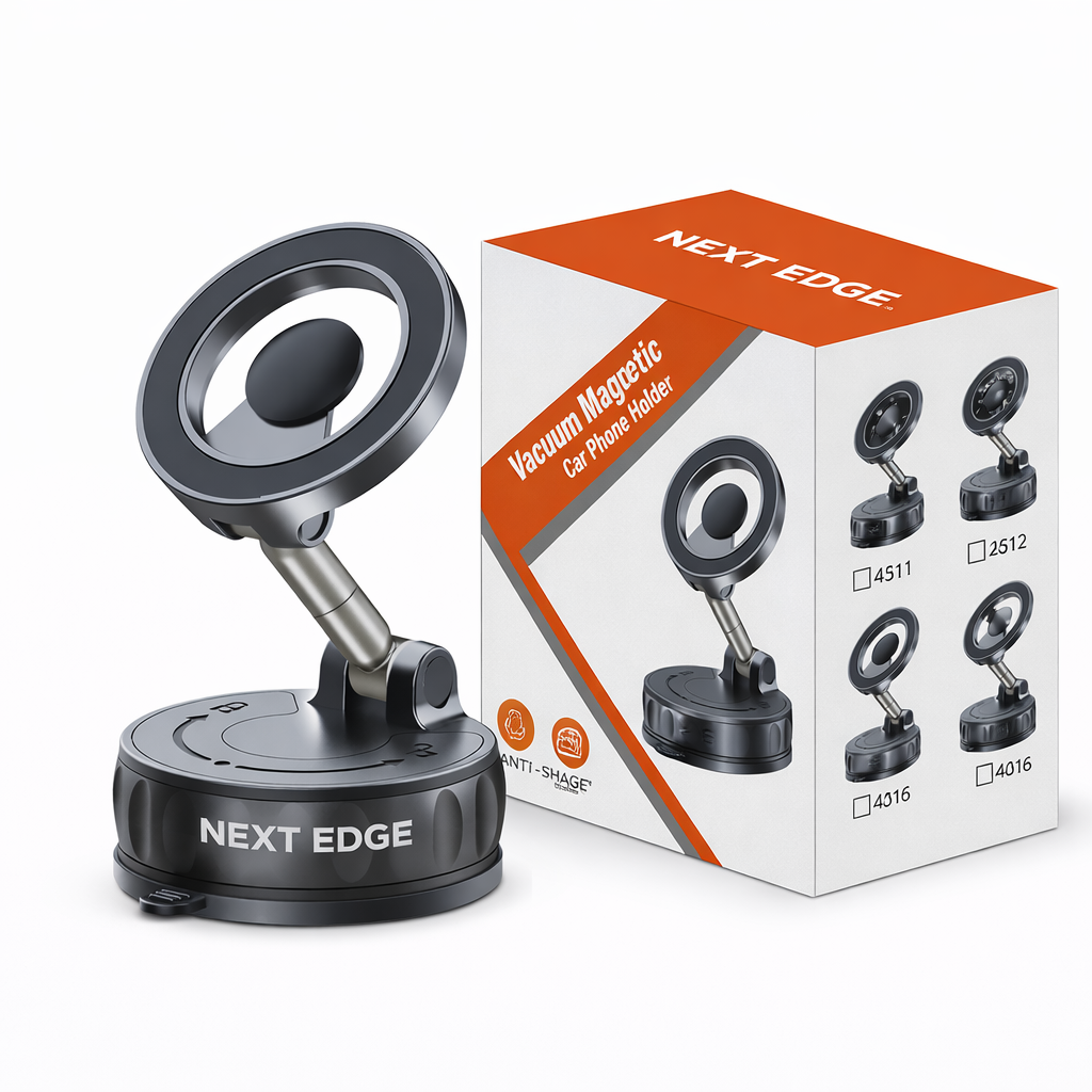 NEXT EDGE 어디에나 부착되는 강력한 차량용 진공 흡착 맥세이프 핸드폰 거치대 16,900원