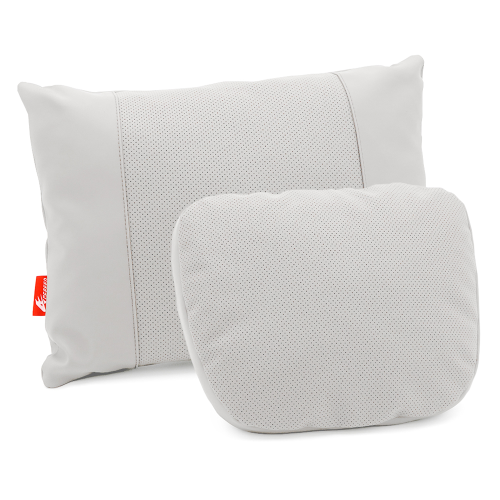 에이스피드 S급 가죽시리즈 차량용 목쿠션 + 허리쿠션 세트 23,100원