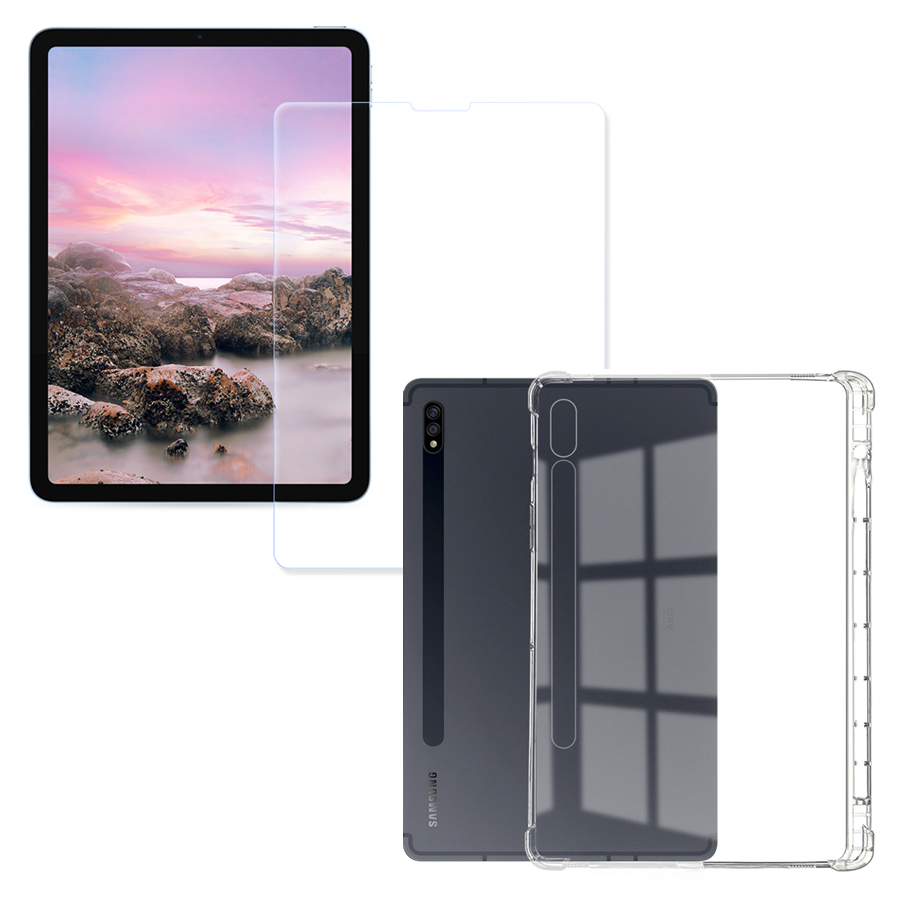 갤럭시탭S9/S9FE/S9+/S9FE+/S9U 투명 TPU 케이스 + 보호필름 10,900원