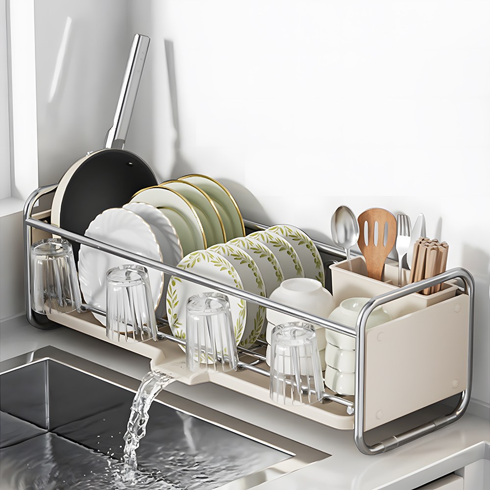 FIODAY 식기건조대 설거지건조대 고탄소강 자동 물빠짐 21,800원