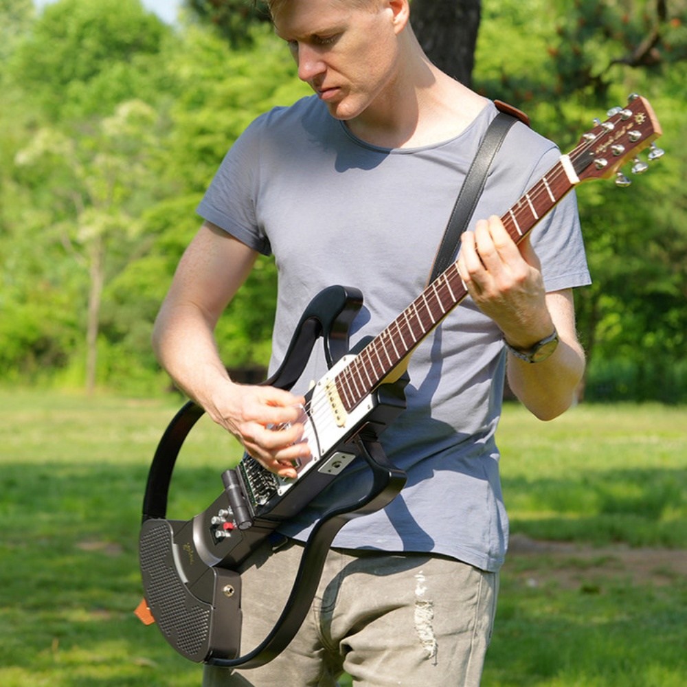 모가비 일렉기타 V3-648 출시 기내반입/다중녹음/여행용/앰프내장/사일런트 기타(100대 한정) 990,000원