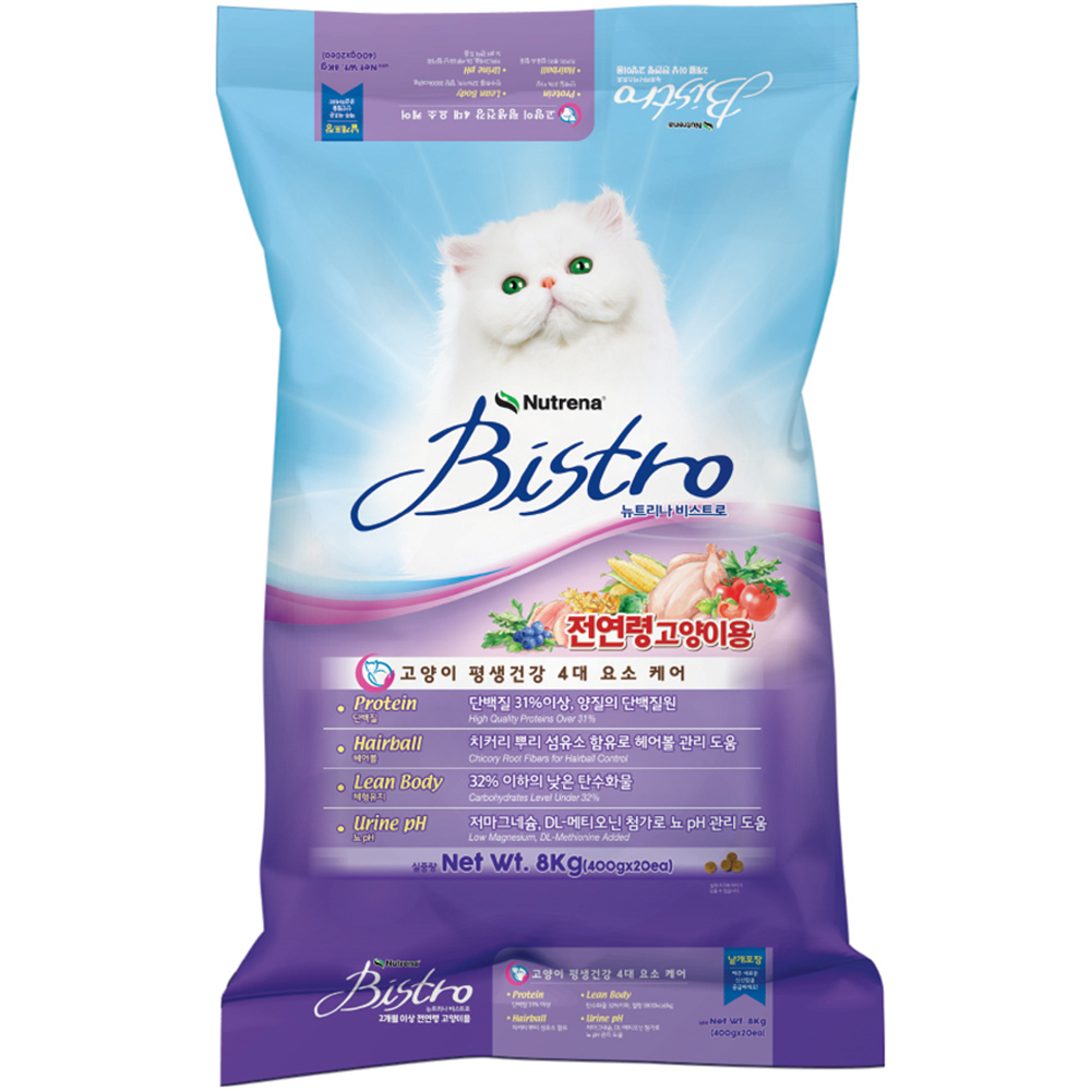 뉴트리나 전연령 고양이 비스트로 기능성 사료 30,140원