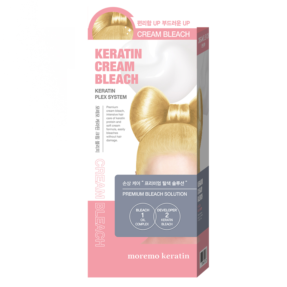 모레모 케라틴 크림 블리치 헤어 탈색제 6,900원