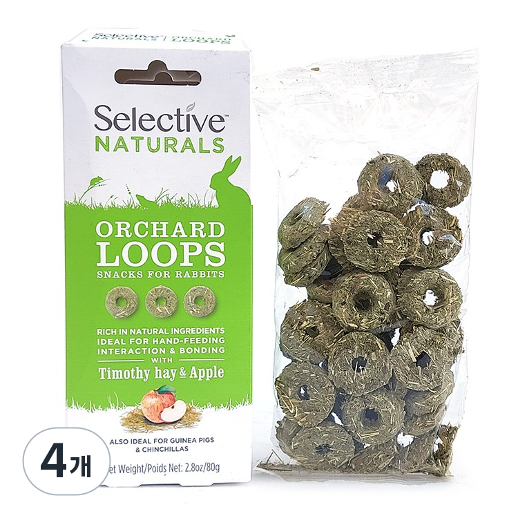 슈프림펫 셀렉티브 오차드 룹스 - 티모시&애플 , 토끼간식, 기니피그, 친칠라간식 32,110원