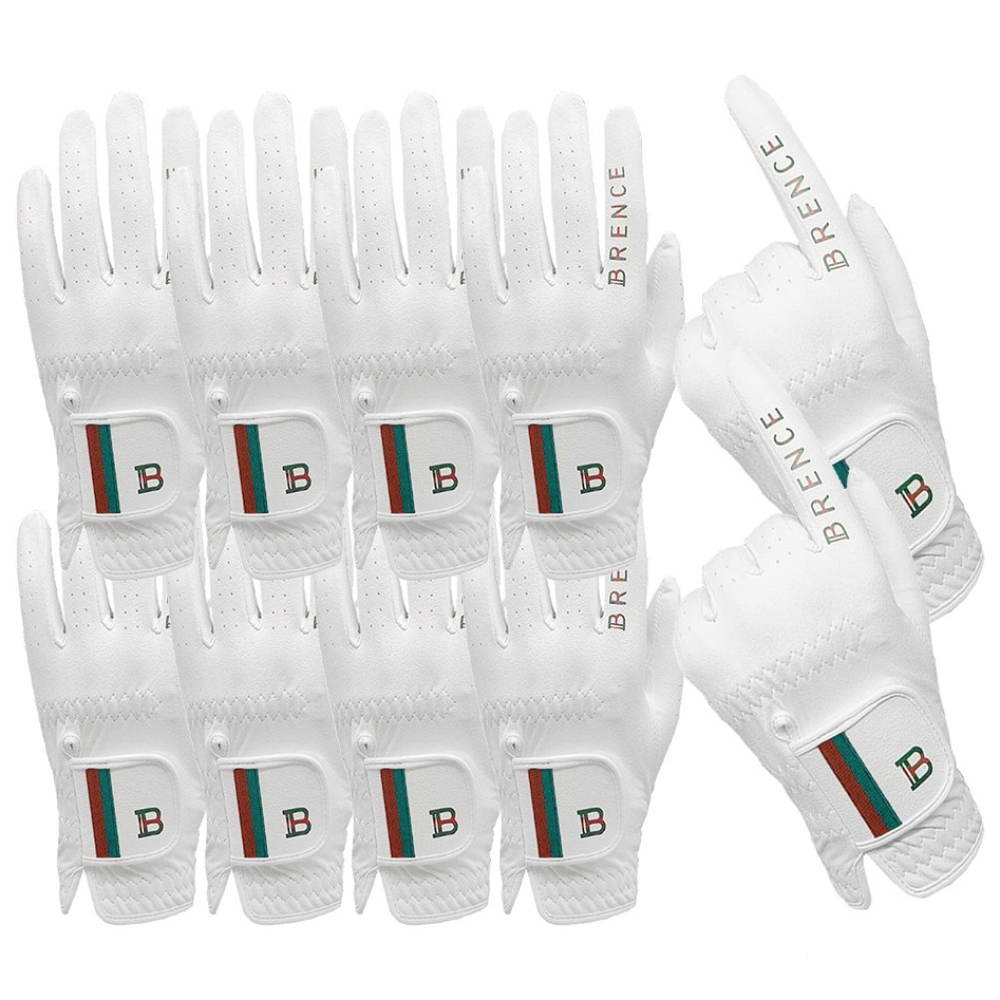 브렌스 핑거라인 합피 남자여성 골프장갑 8장+2장더, 화이트, 10개 38,900원