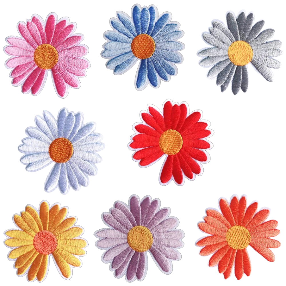 유록 와펜패치 열접착 데이지 8종 세트 9,980원