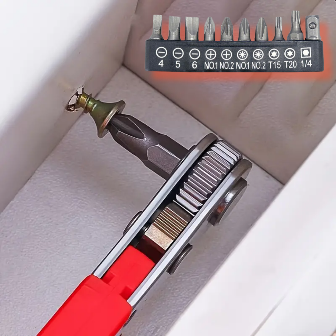 커버원 좁은 공간 쉬운 라쳇 드라이버 7,500원