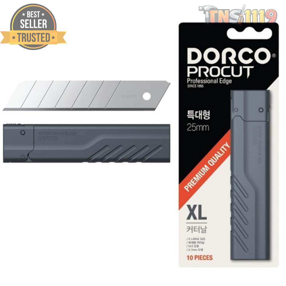 세이랩 도루코 커터날 XL 25mm 10입 특대형 리필칼날 공업용 6,000원
