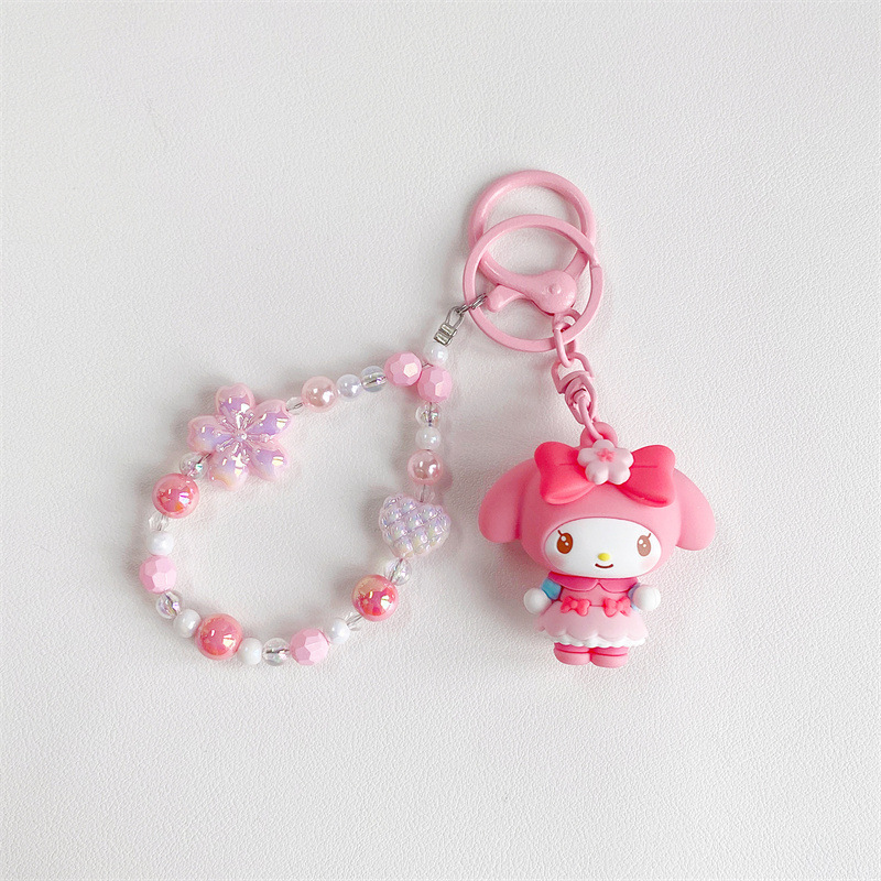 벚꽃 키티 산리오 아크릴 키링 에어팟 열쇠 가방 고리, 벚꽃마이멜로디, 1개 8,900원