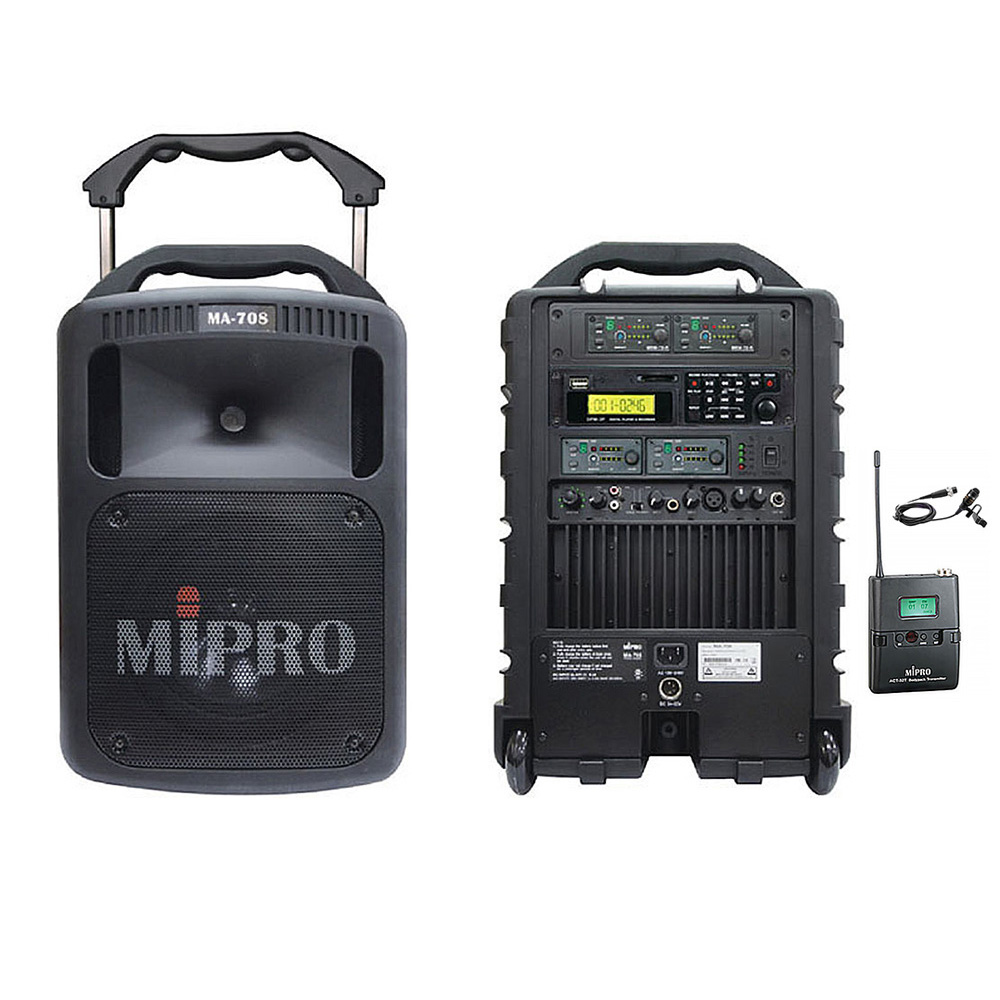 미프로 충전식 앰프 스피커 MA-708Mplus 블루투스 이동식 충전식 행사용 1채널 무선 핸드 핀 마이크 [수입정품] 2,040,000원