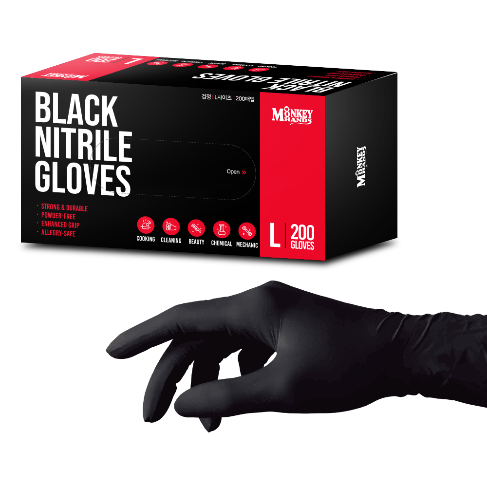 몽키핸즈 식품용 니트릴장갑 200매 18,900원
