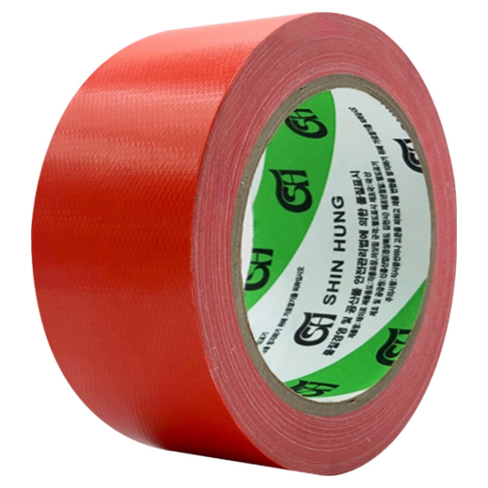 신흥 국산 대용량 라바 청면테이프 48mm x 25M 빨강 4,000원
