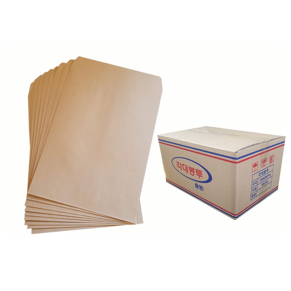 A4 양면 서류봉투 1BOX 500매입 양면봉투 각대봉투, 단일상품 26,500원