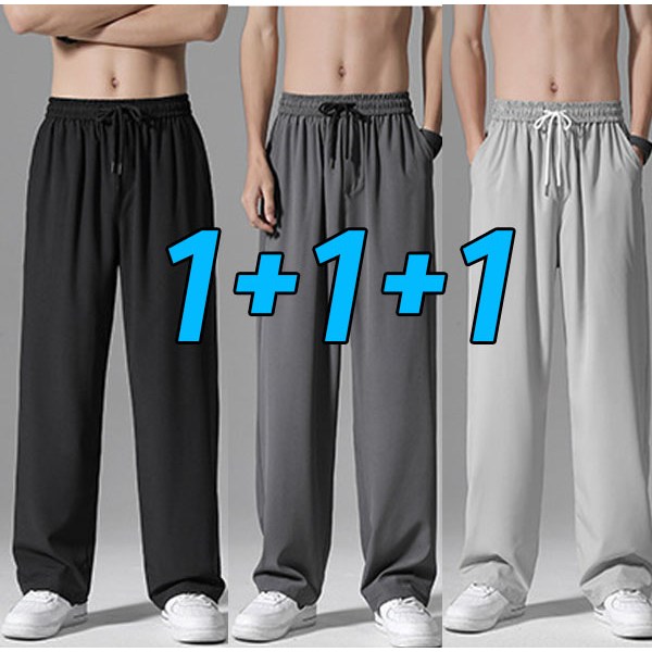 차쿠 1+1+1 남성 여름 슬랙스 팬츠 바지 아이스 일자핏 쿨시원한 작업바지 빅사이즈 27,800원